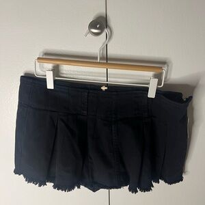Super mini free people skirt